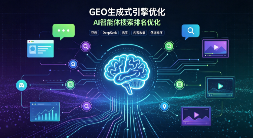 团风县GEO 浪潮来袭：生成式引擎优化崛起，创作者争抢豆包、DeepSeek、元宝智能体流量入口